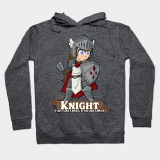 Knight: Float Like a Brick, Sting Like a Brick Hoodie